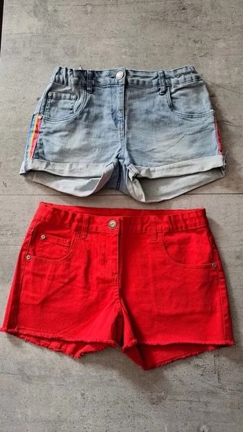 Lot de 2 shorts en jeans Pepperts 14 ans