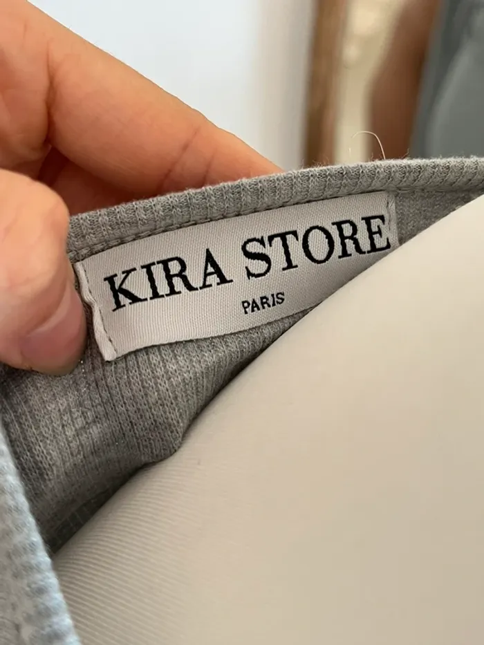 Robe moulante grise Kira Store - photo numéro 7