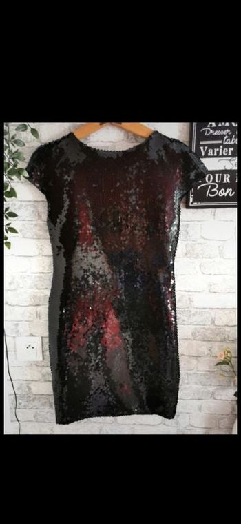 Robe de soirée à paillettes