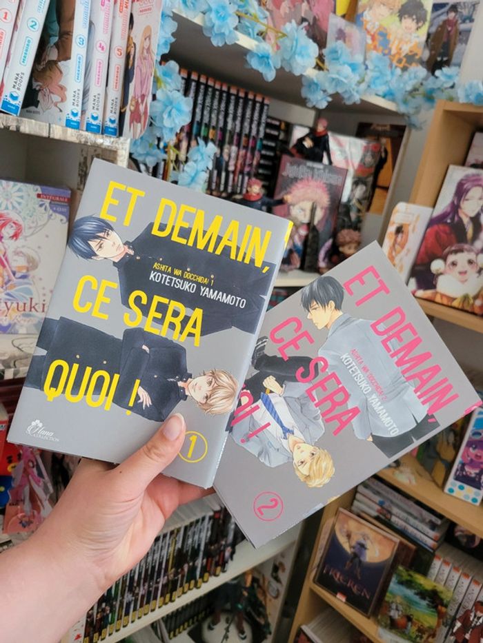 Manga yaoi et demain ce sera quoi tomes 1 et 2
