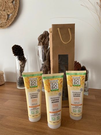 Lot 3 shampooings So Bio