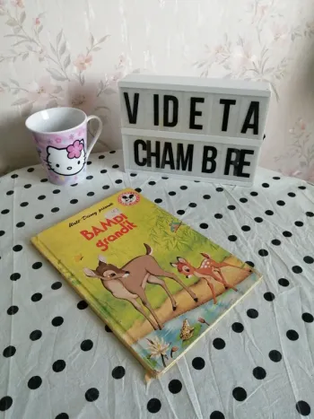 Livre bambi grandit / walt diney