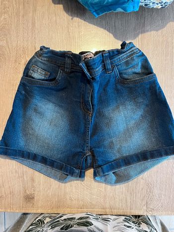 Short en jeans