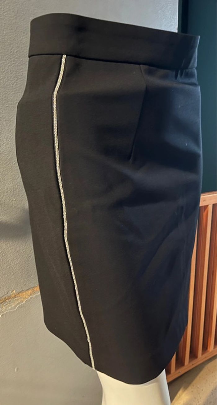 Jupe noir droite H&M en 34 - photo numéro 2