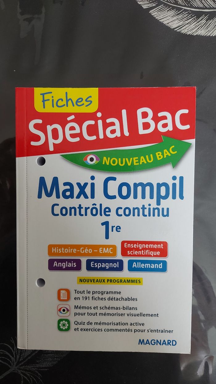 Fiches Spécial bac