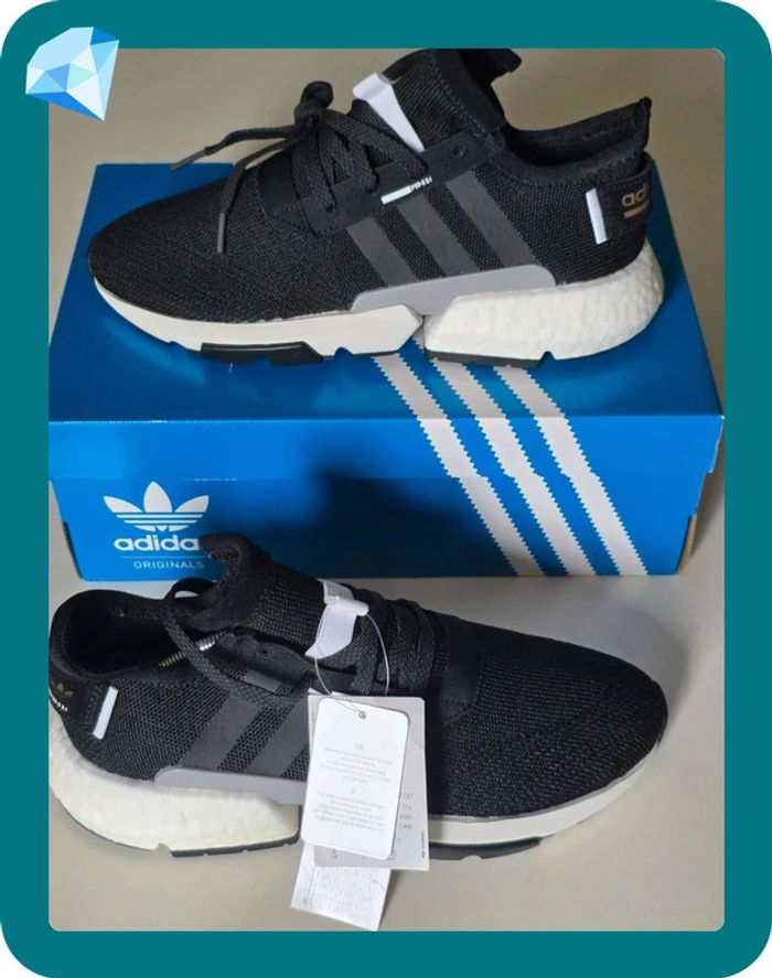 Basket Adidas Pod-S3.1 Noir/Blanc T.41 ⅓ - photo numéro 3