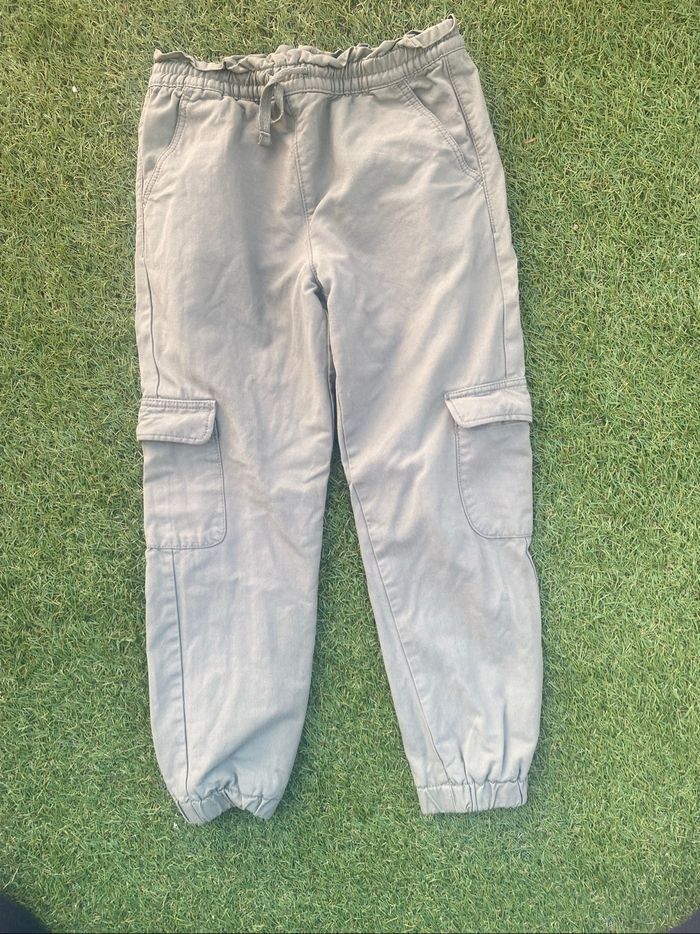 Pantalon cargo kaki