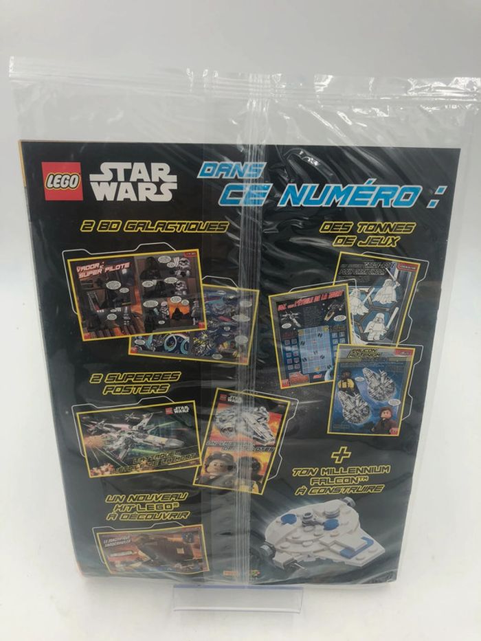 Magazine Lego Disney Star Wars + vaisseau Millenium Falcon neuf - photo numéro 2