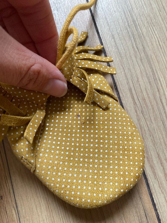 Lot chaussons cuir - photo numéro 2
