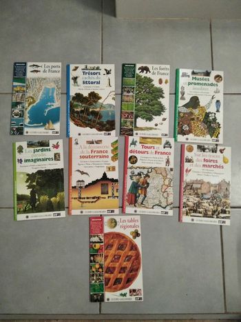 Lot de 9 guides