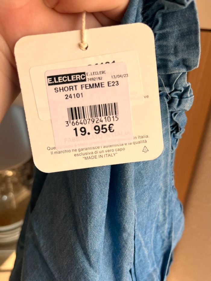 Short léger avec ceinture taille unique - photo numéro 3