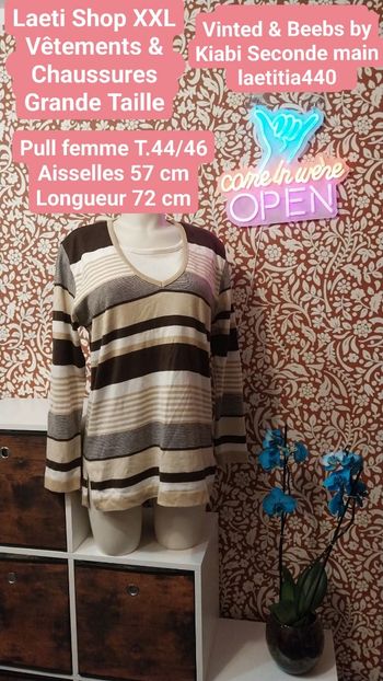 Pull femme T.44/46