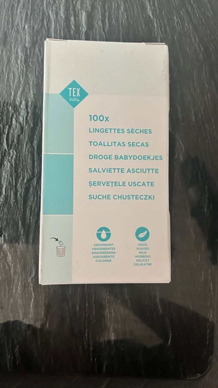 Lingettes sèches