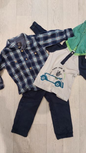 Lot 3 articles assortis mi saison