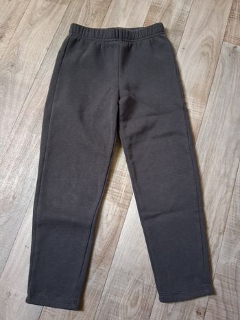 Pantalon de jogging fille gris foncé 5 ans