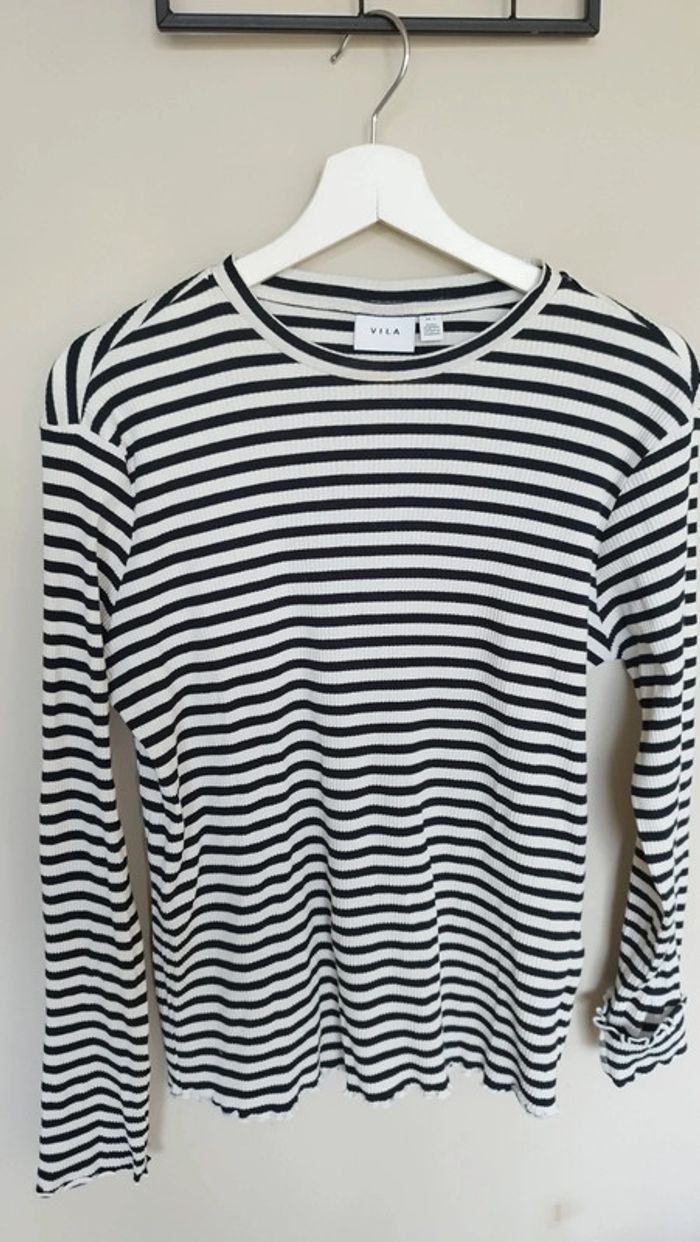 Tee-shirt femme manches longues taille L