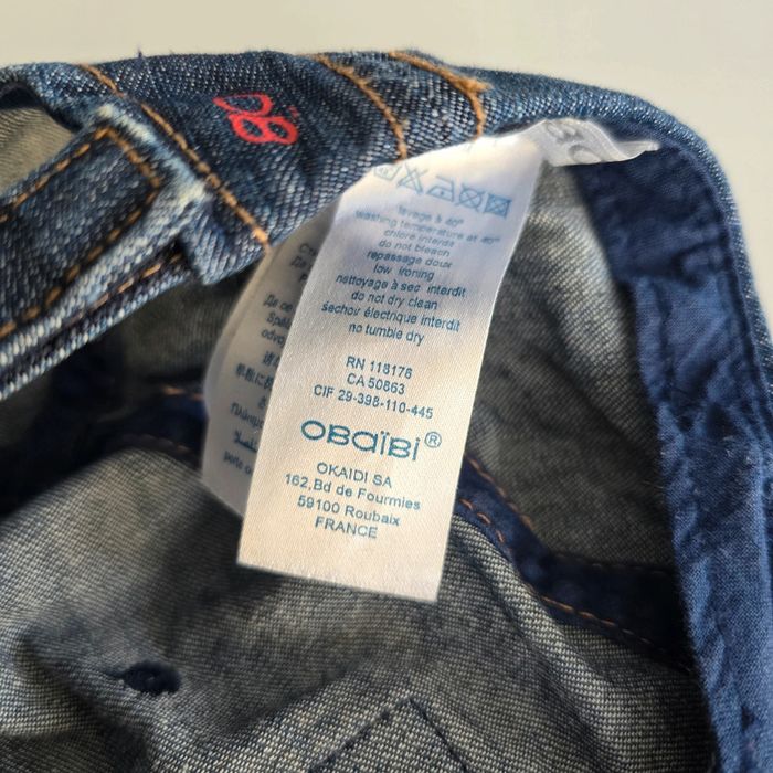 Casquette en jean - okaidi - 45 cm - photo numéro 3