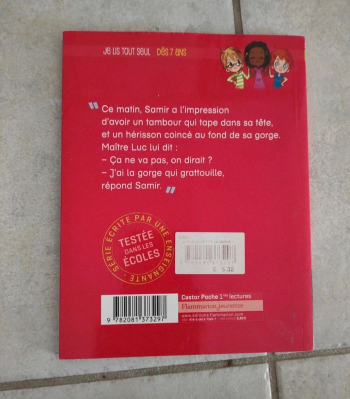 La gorge qui gratouille. Je suis en ce1 - photo numéro 2