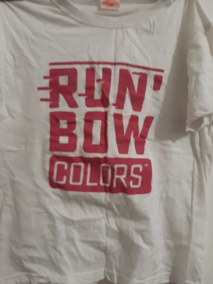 T shirt run bow colors 10/12 - photo numéro 3