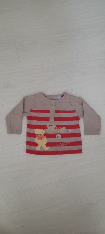 Tee-shir manches longues T 6 mois