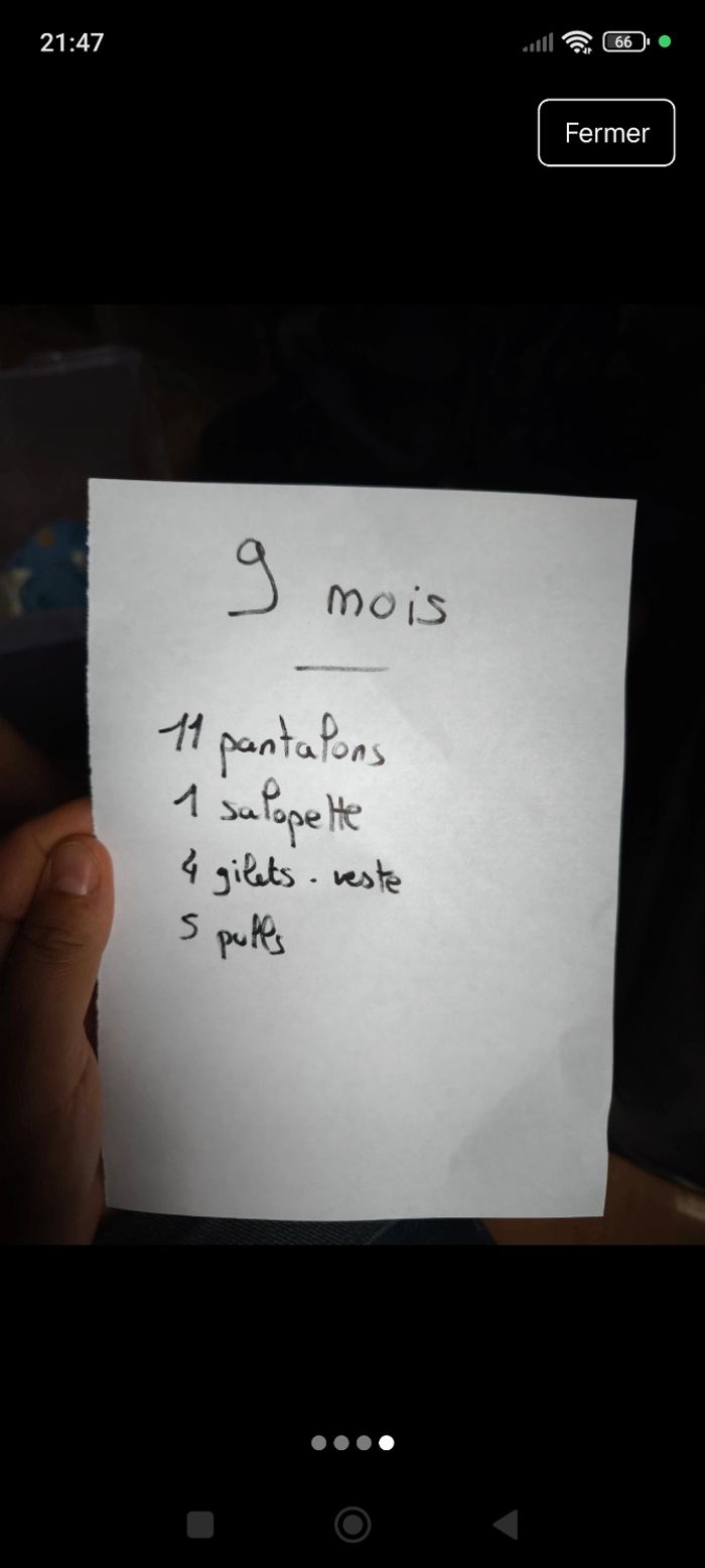 Lot 9 mois - photo numéro 4