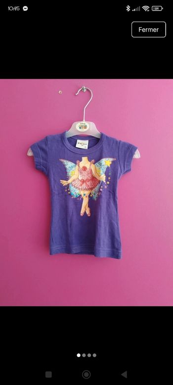Tee-shirt pictogram 2 ans b1 