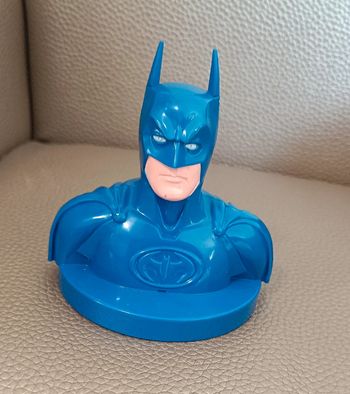 Figurine tirelire Batman bleu