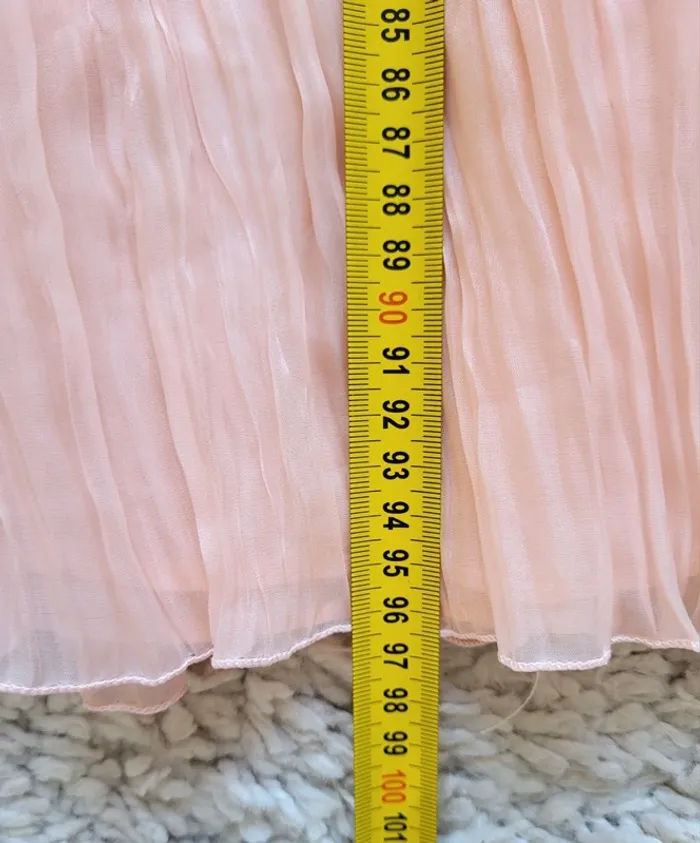 Robe de bal ou de cérémonie rose pâle Taille 40 Fabriquée en France - photo numéro 20