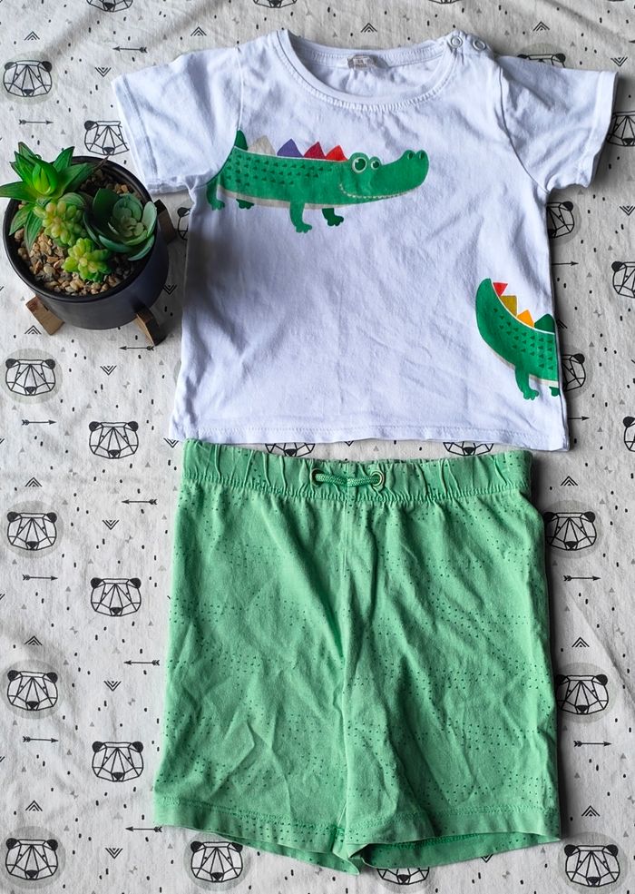 Ensemble été taille 18 mois