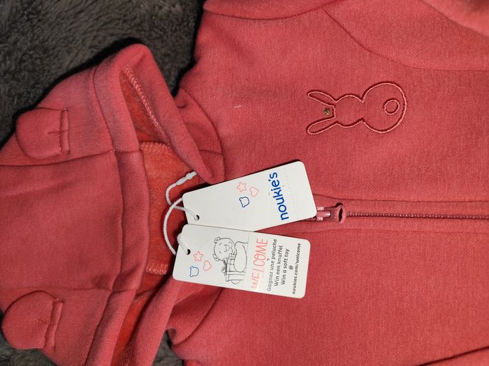 Lot 2 gilets fille neufs 3 mois noukie's - photo numéro 3