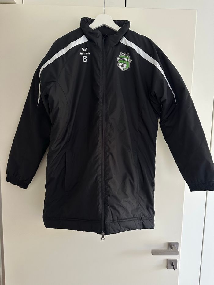 Doudoune noire foot taille S erima