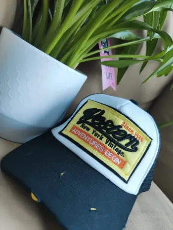 Casquette Trucker Western noire