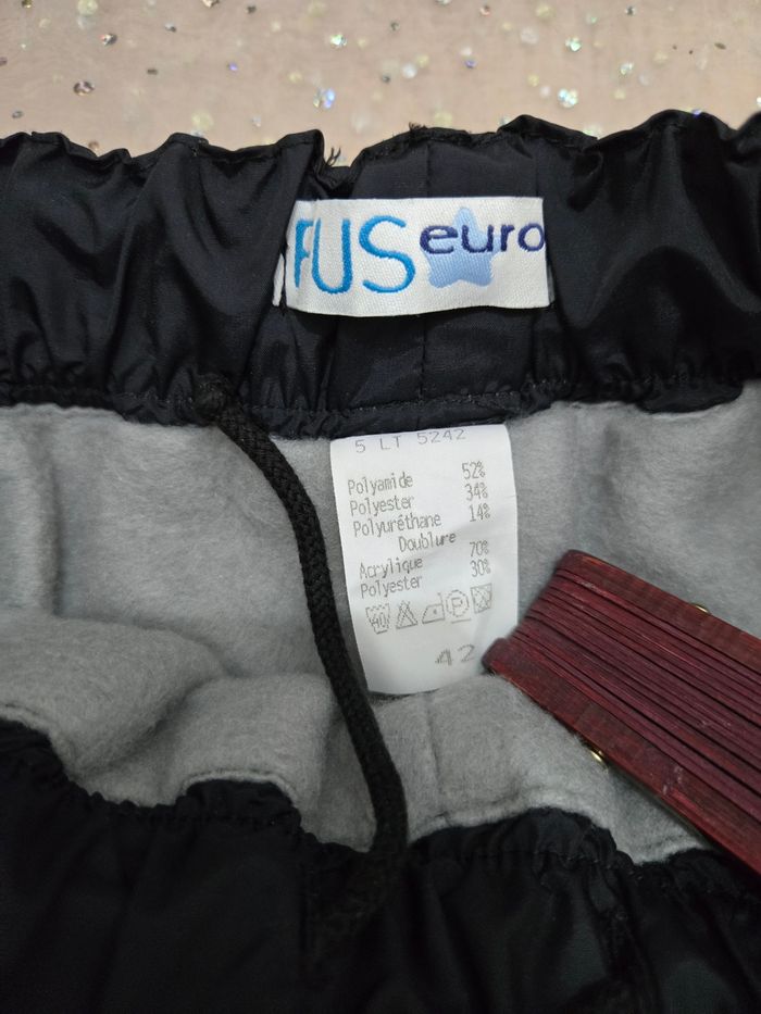 Pantalon de ski polaire à l’intérieur Fus Europ taille 42 - photo numéro 2
