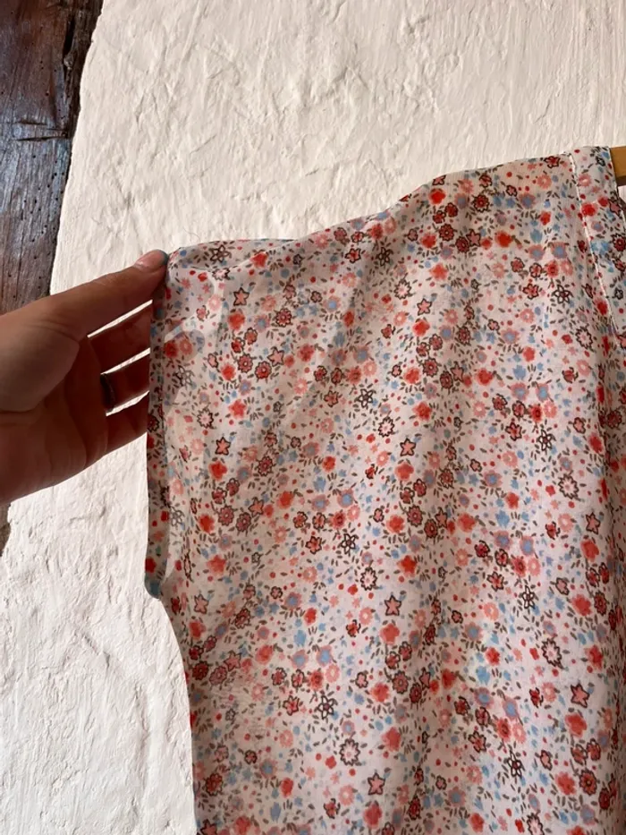 Blouse fleurie Jacqueline Riu – Taille 40 - photo numéro 3