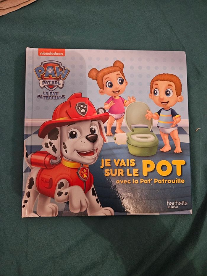 Je vais sur le pot avec la pat patrouille