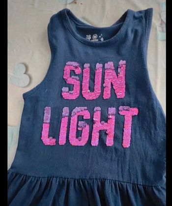 Robe courte sans manche