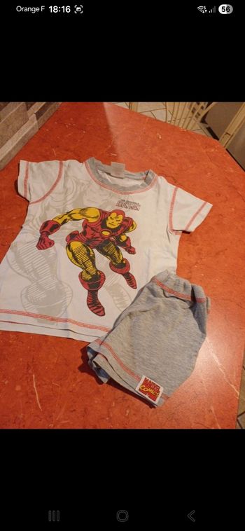 Pyjashort garçon taille 3ans