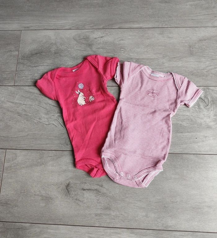 Lot bodies petit bateau 3 mois