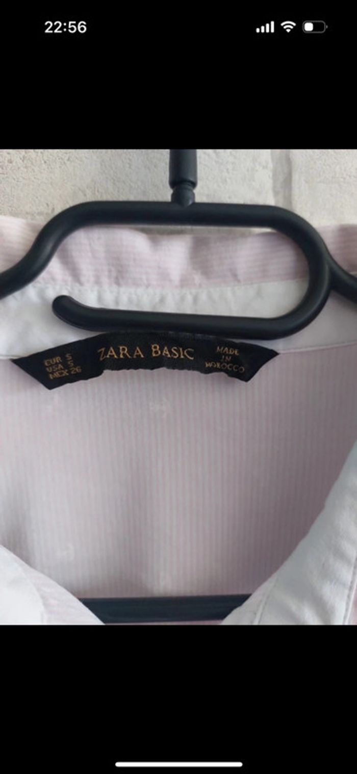 Blouse chemise Zara taille S - photo numéro 2