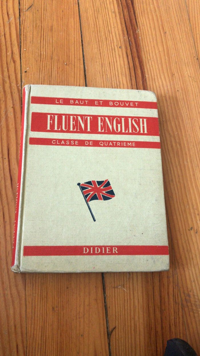 Fluent english livre vintage
