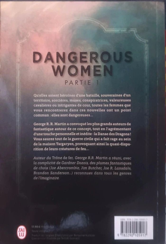 Livre Dangerous Woman Martin & Dozois - photo numéro 2