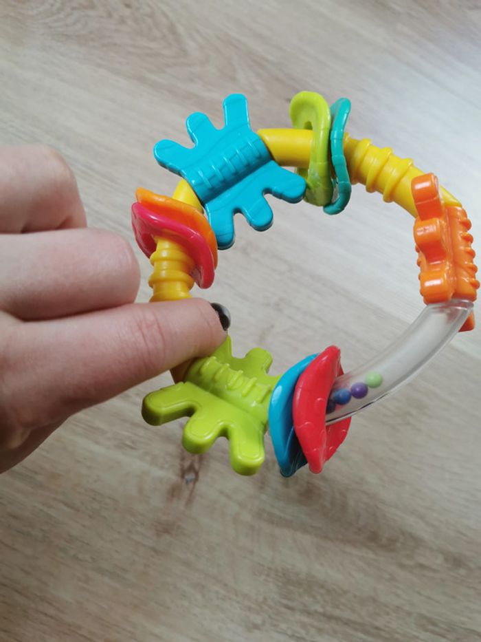 Anneau de dentition jeu d'éveil activité - photo numéro 3