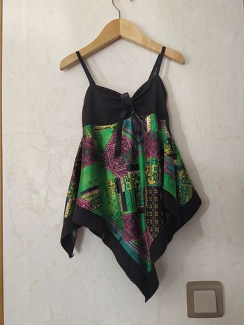 Débardeur tunique fluide