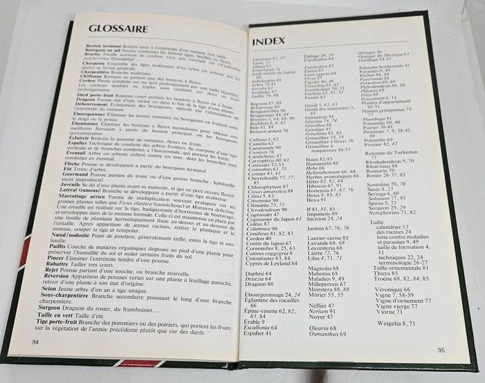 "Pour réussir la taille des plantes".
95 pages.
Gründ.
ISBN : 2.7000.6116.0 - photo numéro 4