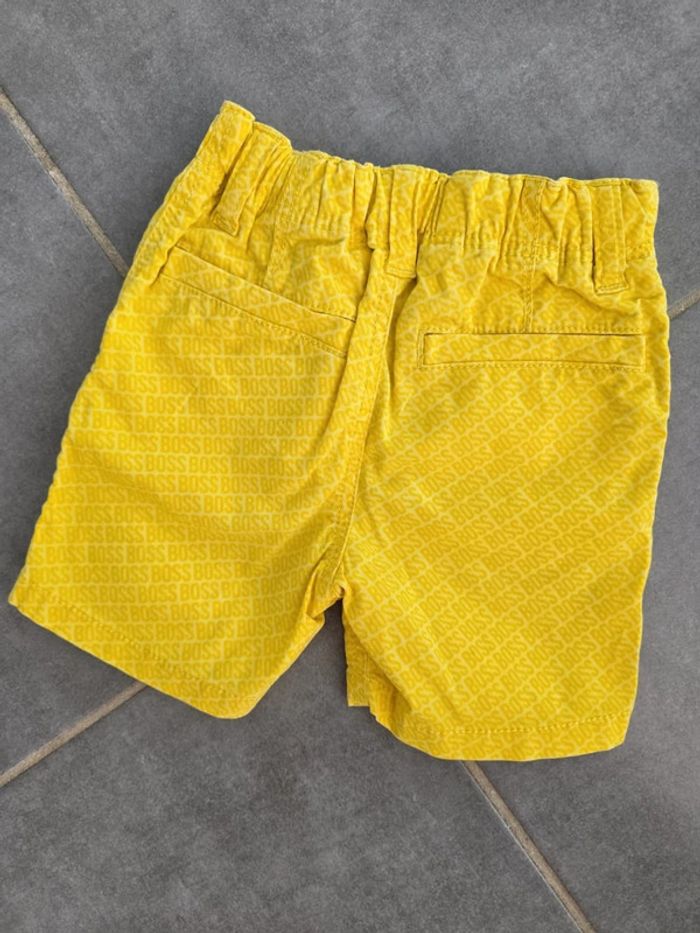 Short jaune Boss - photo numéro 3