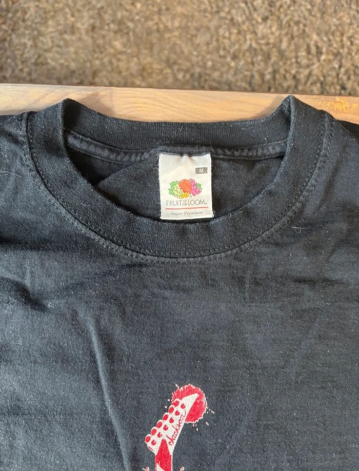 Tee shirt homme taille M noir Fruit of the Loom - photo numéro 4