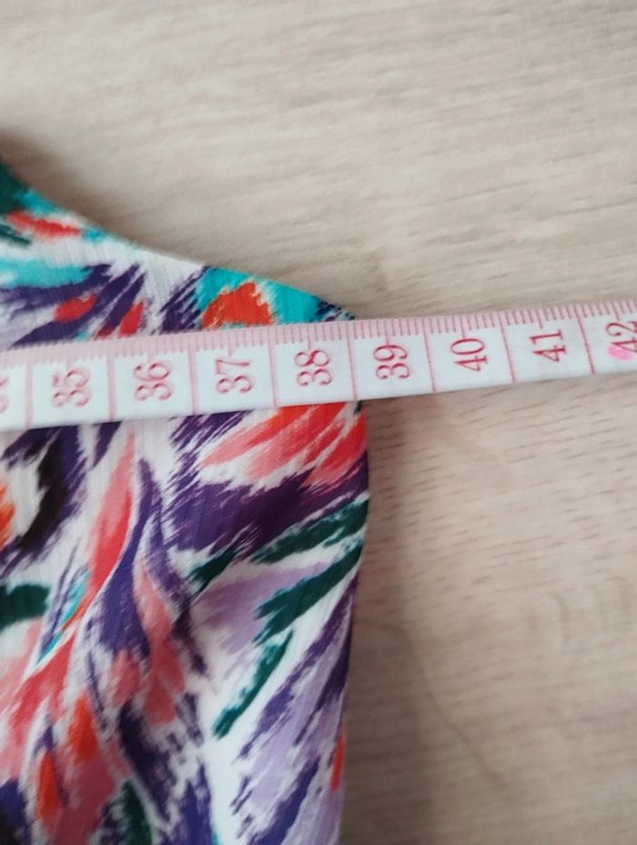 Robe dos croisé, fendue Promod taille 36 - photo numéro 7