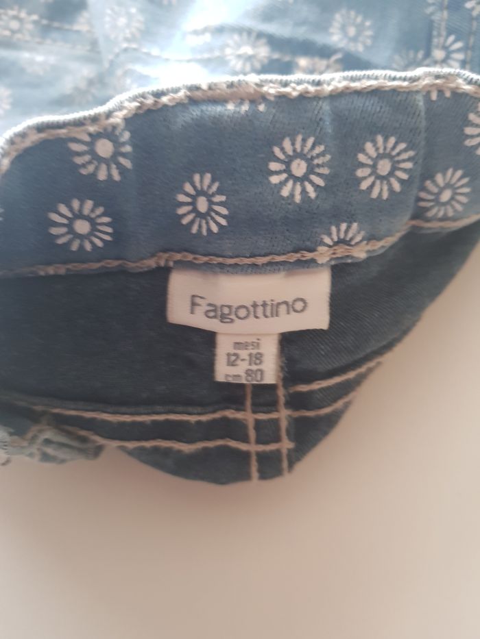 Fagottino - Mini jupe en jean - photo numéro 6