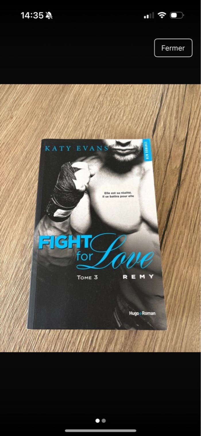 Livre « Fight of Love » tome 3
