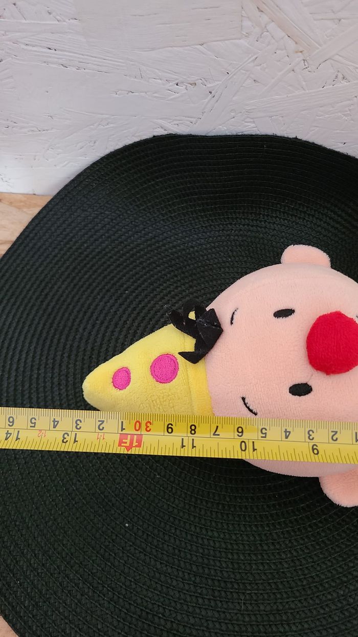 PELUCHE STUDIO 100 JAUNE DOUX BUMBA LE CLOWN - photo numéro 5